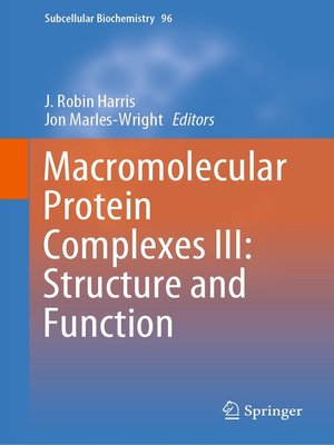 cover image of Macromolecular Protein Complexes III